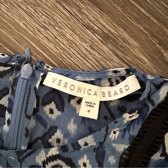 Veronica Beard silk rincon blouse - Picture 6 of 9